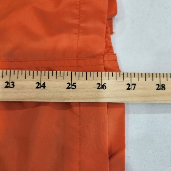 Utex Orange Parka Jacket Coat Windbreaker With Removable Hood - L - Vintage. - Picture 12 of 14